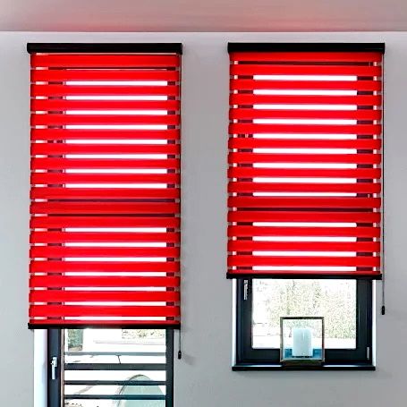 Blinds on the wall