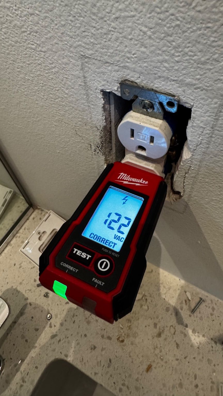 Handy BREUS did a great job replacing the outlets.