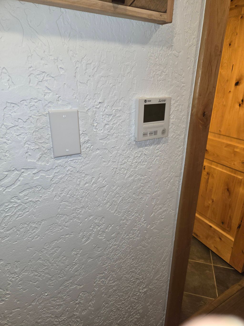 they wanted this wall plate to be gone.