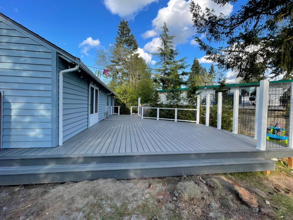 New Deck in Lynnwood, WA.