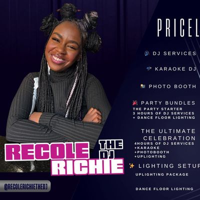 Avatar for Recole Richie. The DJ