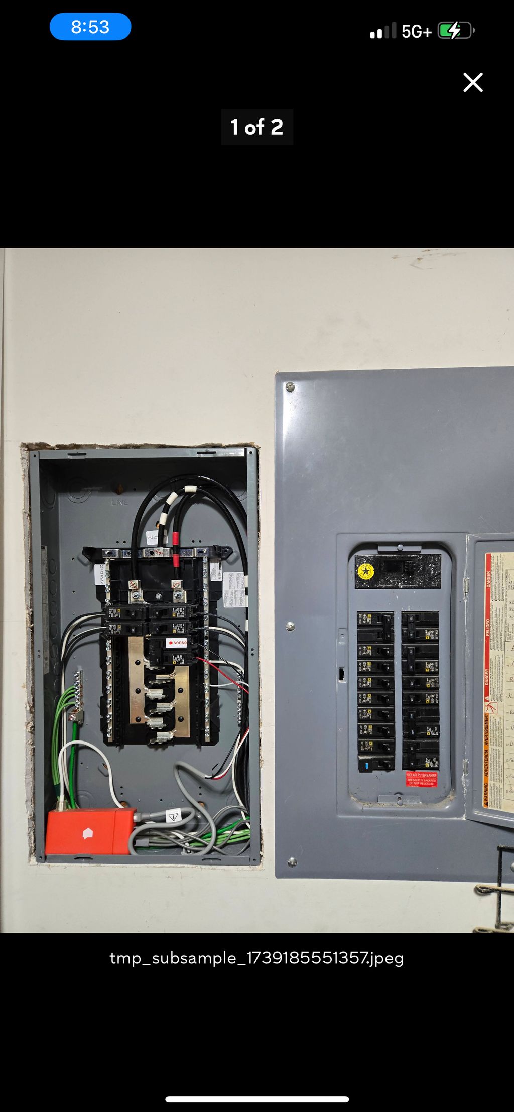 Circuit Breaker Panel or Fuse Box Installation