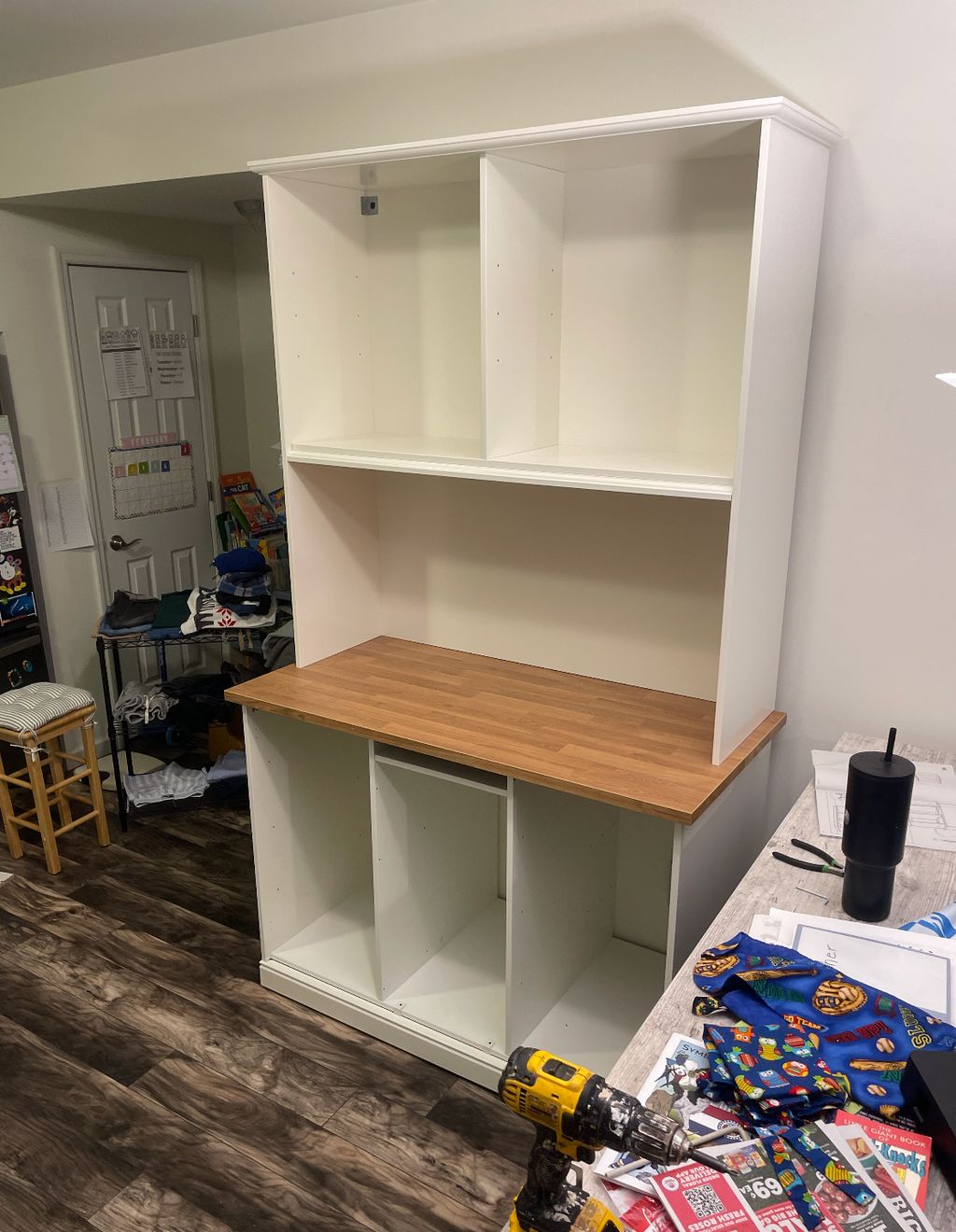 Large Ikea kitchen build and installation in progr