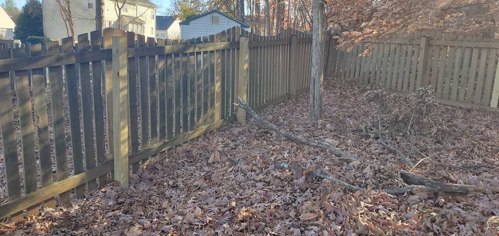 Fence repairs 