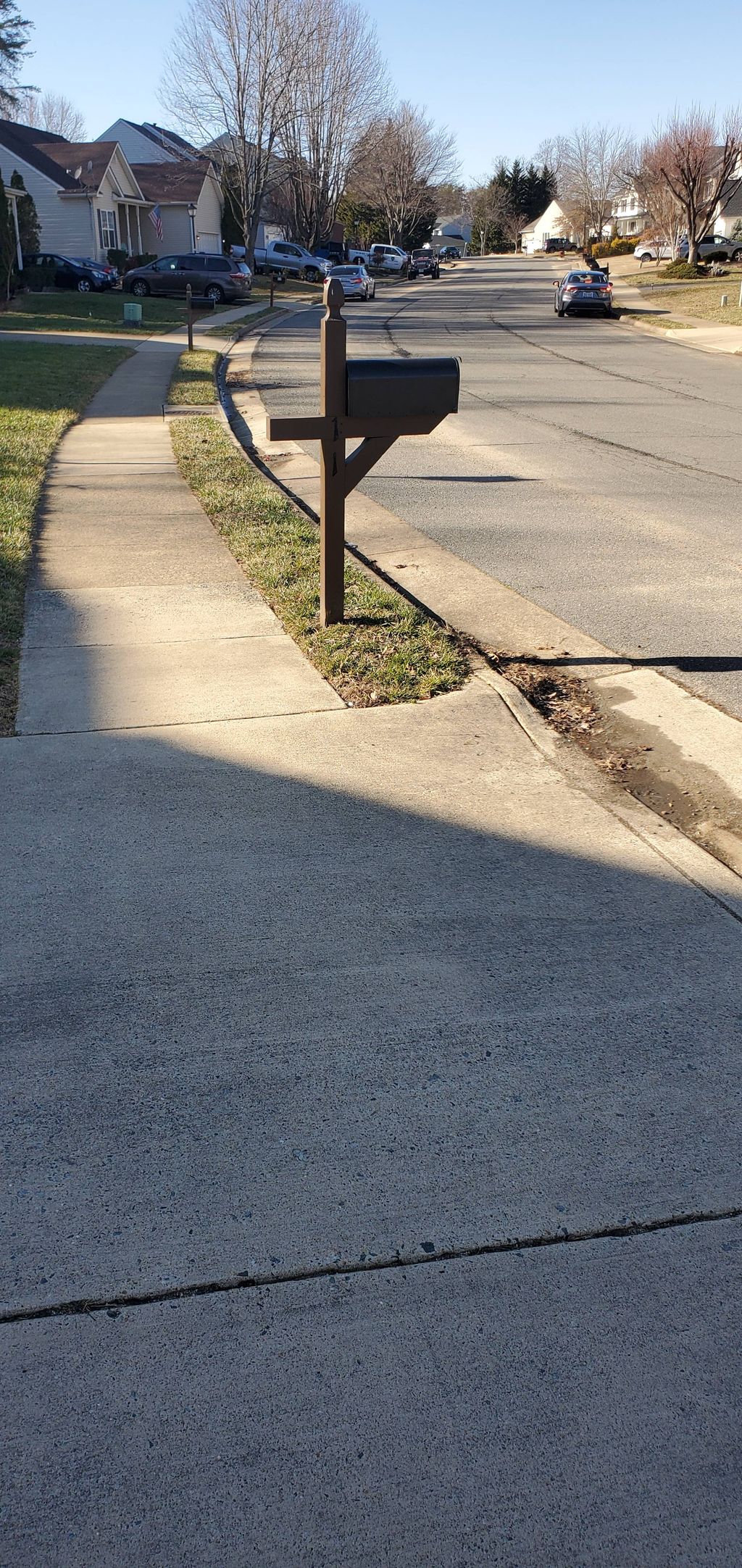 New Mailbox post installation 