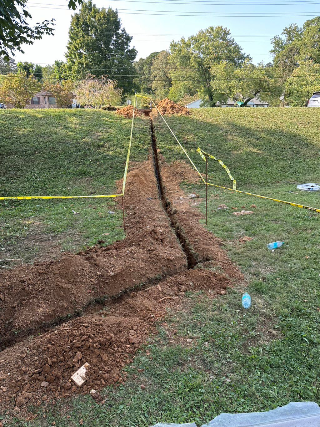 Water line before inspection!