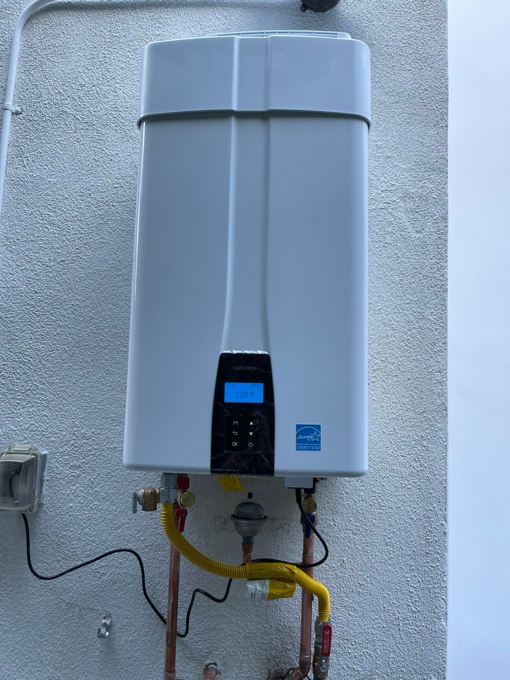 Navien tankless water heater