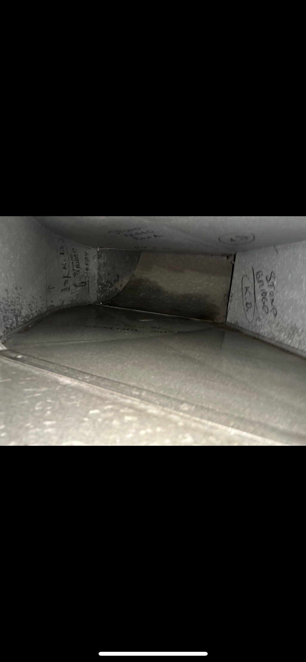 Supply duct after 