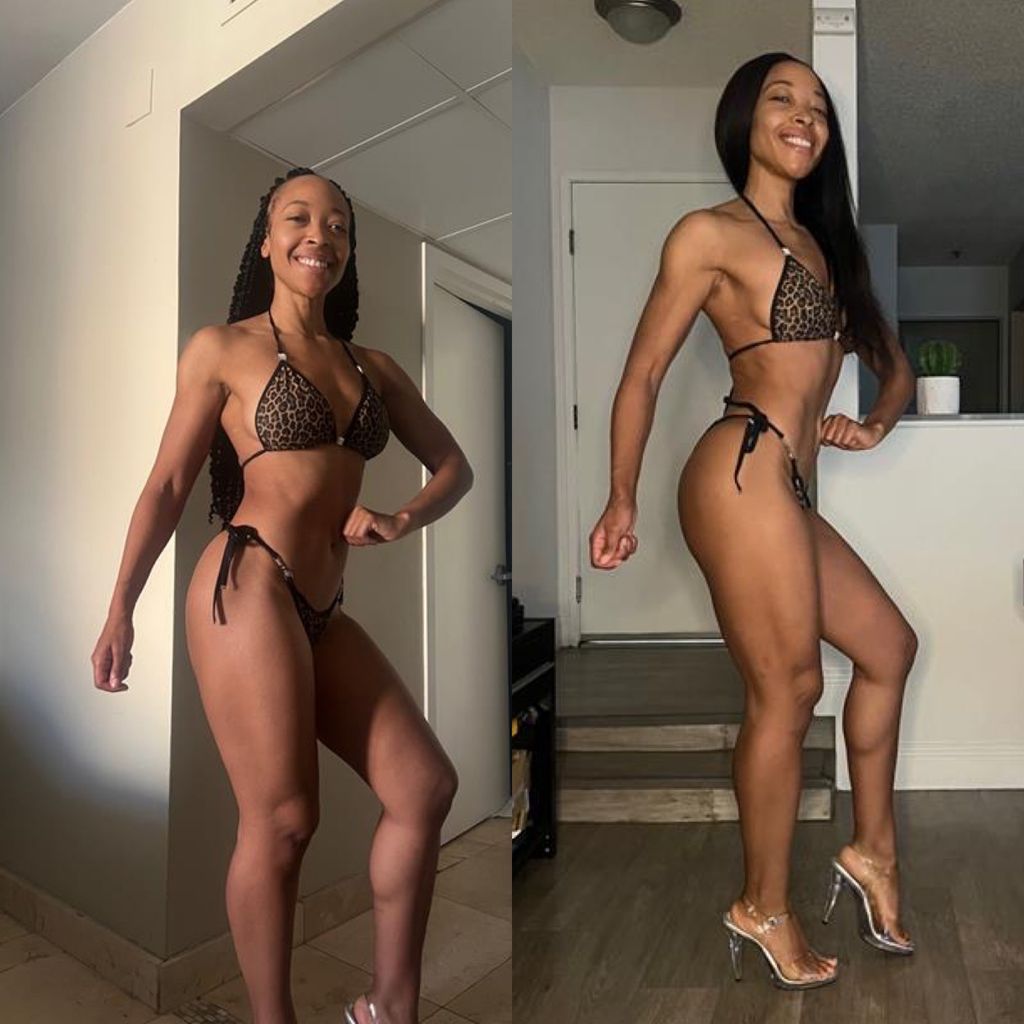 COMPETITION PREP & POSING CLIENT: Kelli 8 weeks in