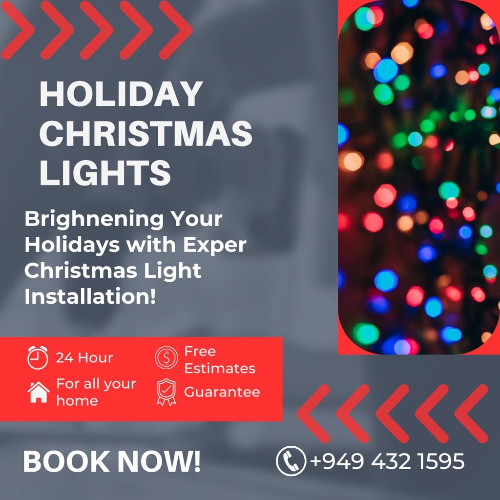 Holiday Lighting Installation and Removal