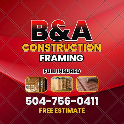 Avatar for B&A Nola Construction LLC 🛜