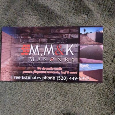 Avatar for M,M&K Masonry