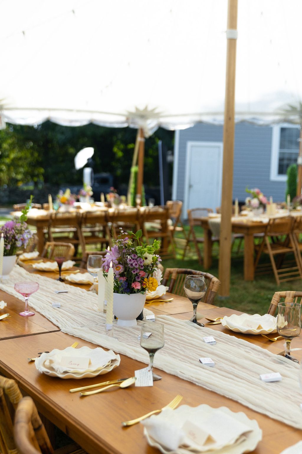 Outdoor Wedding in Somerset 