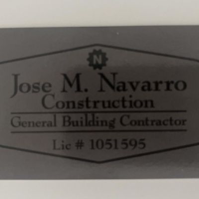 Avatar for Jose Navarro Construction