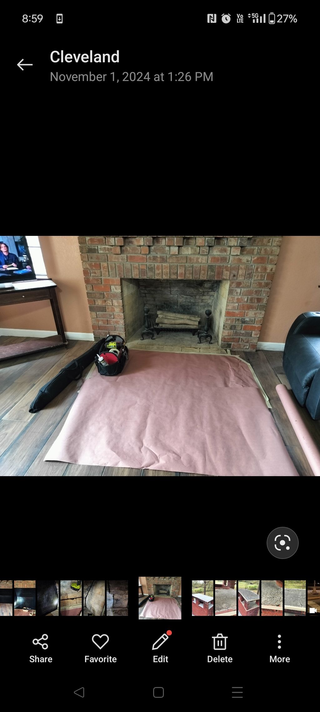 Fireplace and Chimney Cleaning or Repair