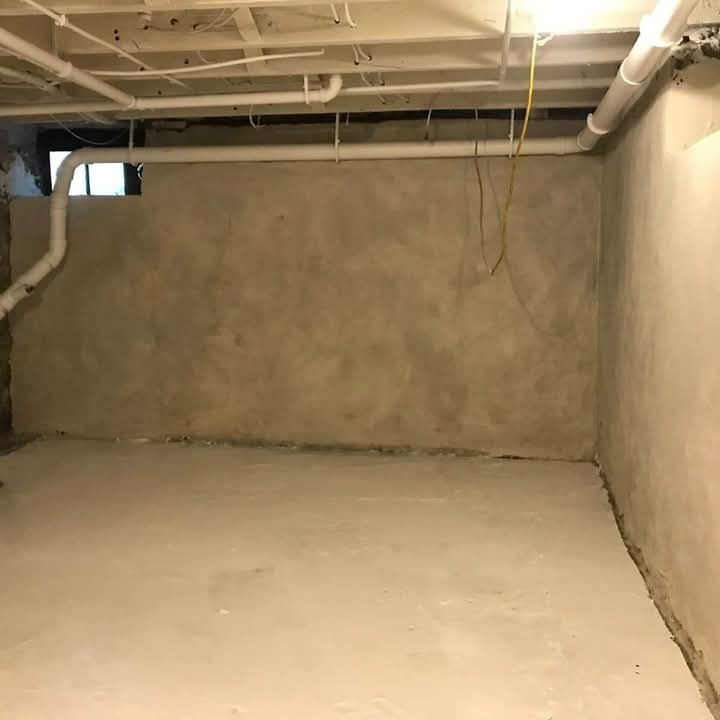 Basement waterproofing and stucco