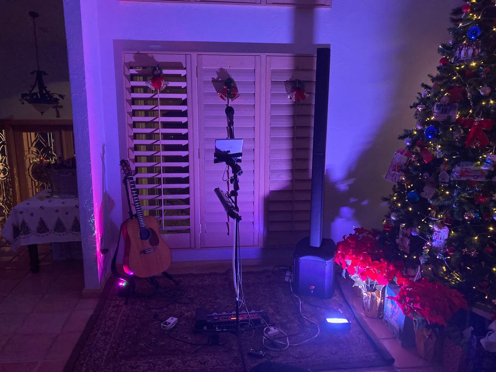 Christmas/New Year's Eve Party Setup