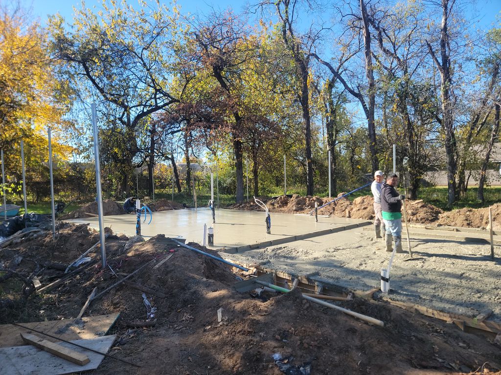 S Dallas New Construction-Foundation