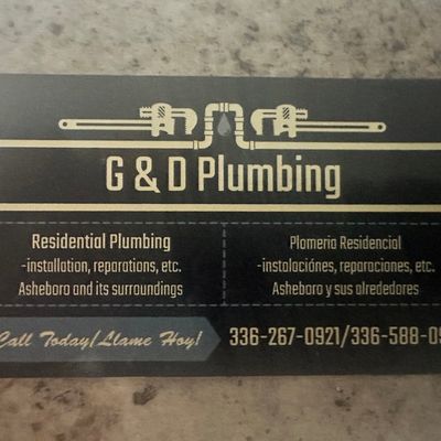 Avatar for G & D Plumbing