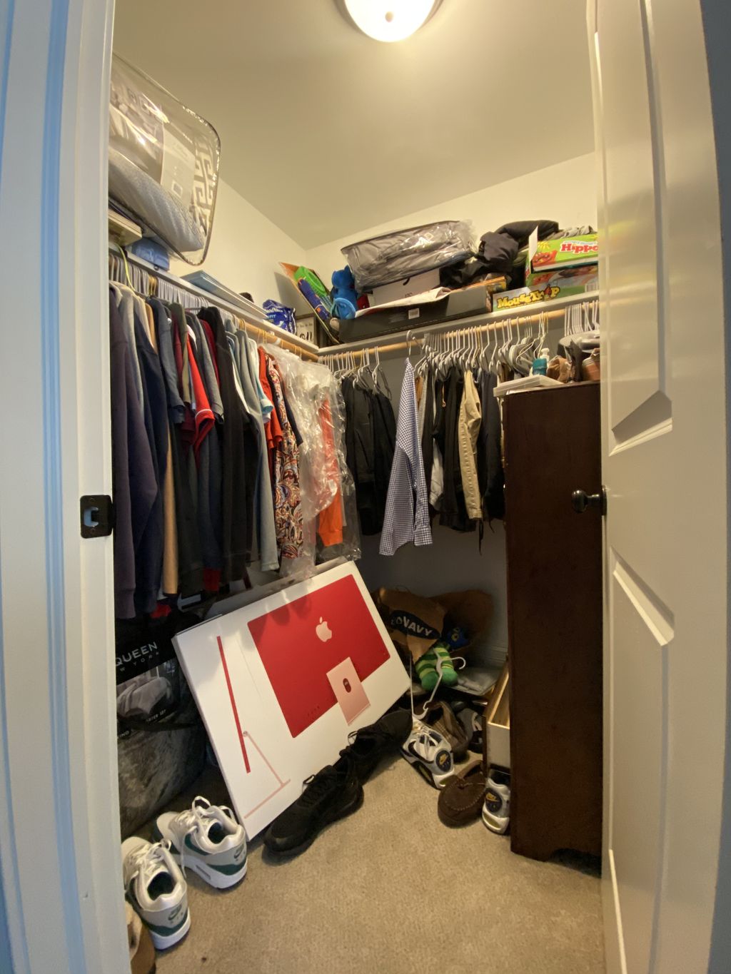 Walk in closet - before