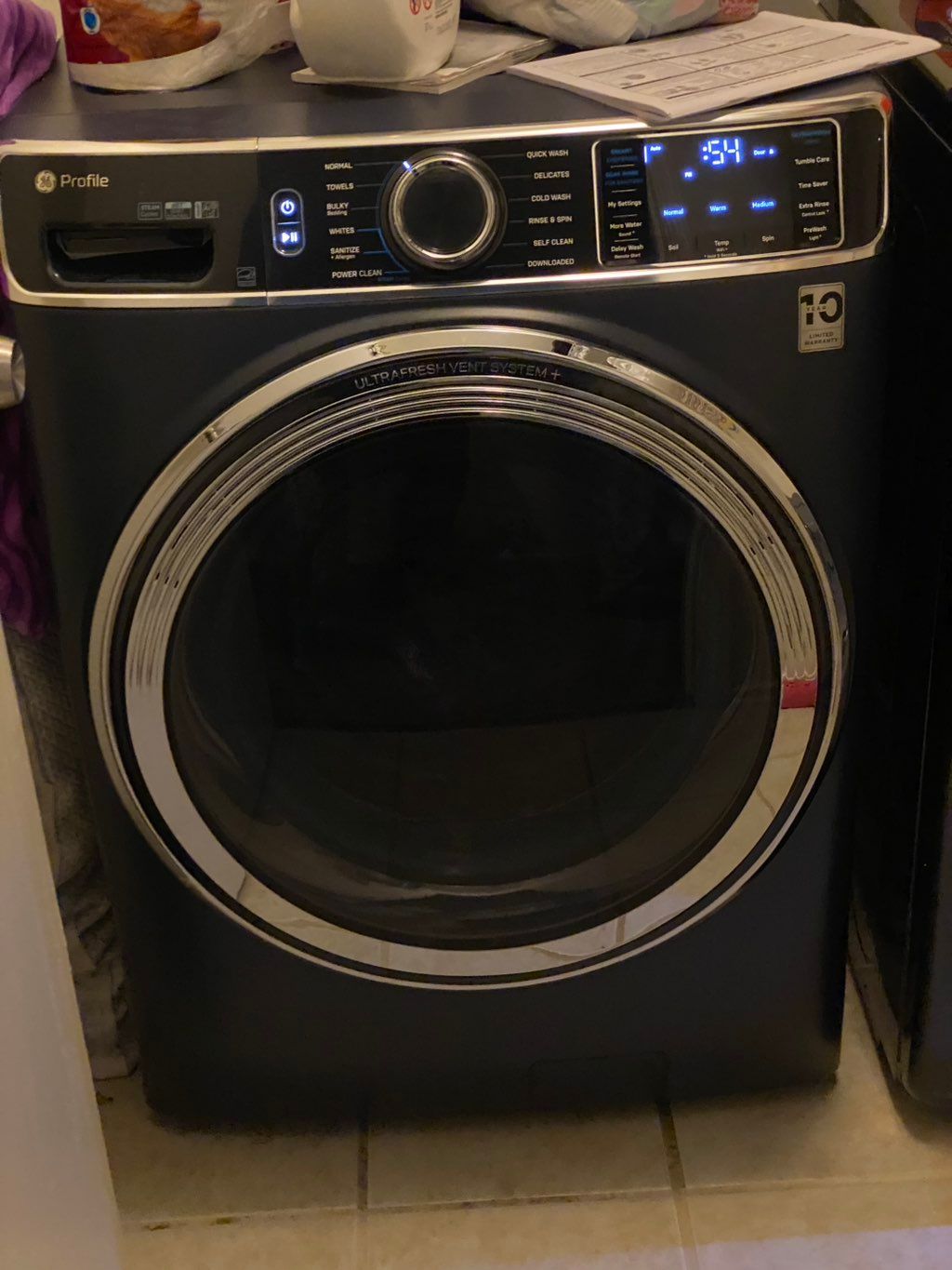 Washer Install