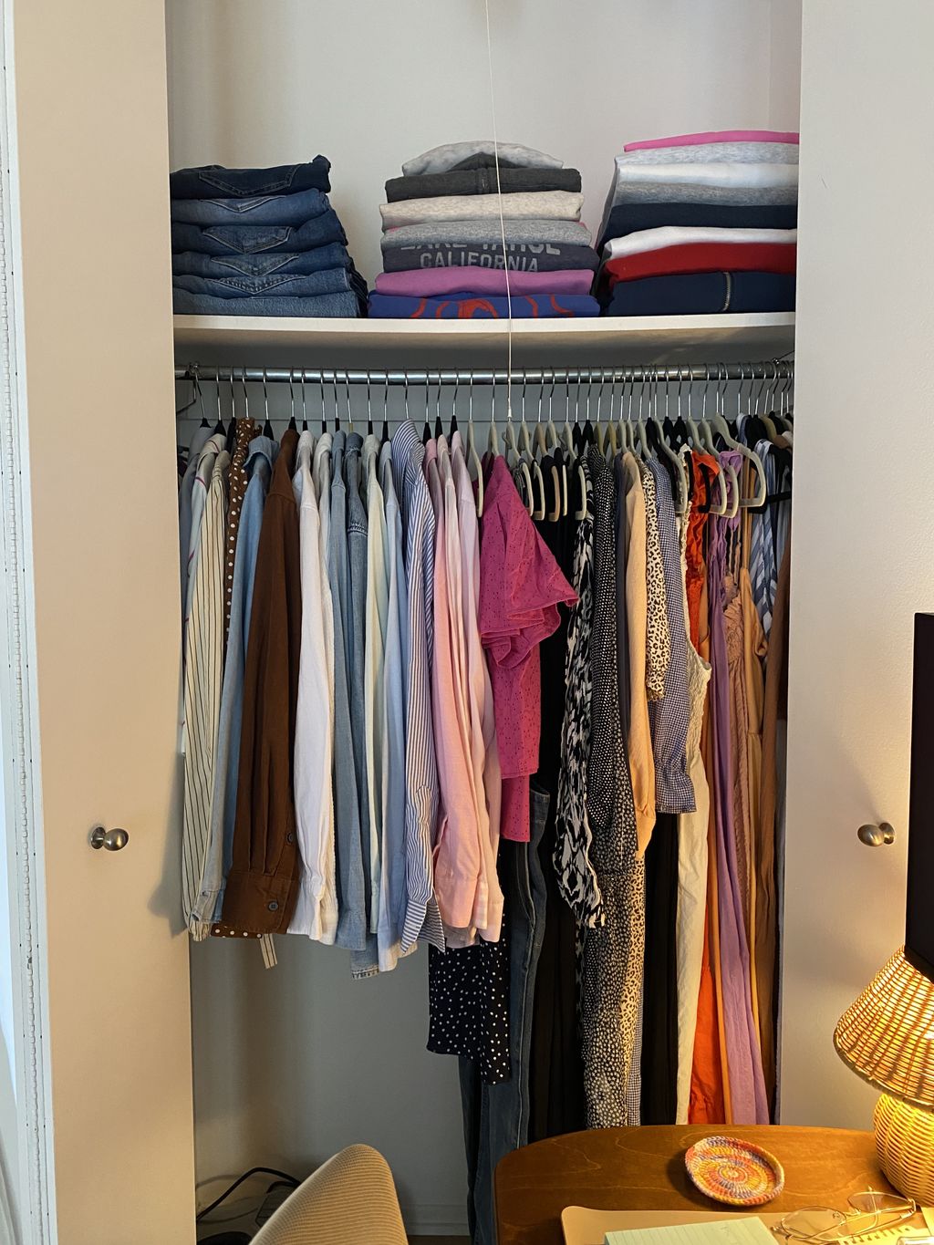 Small closet - after