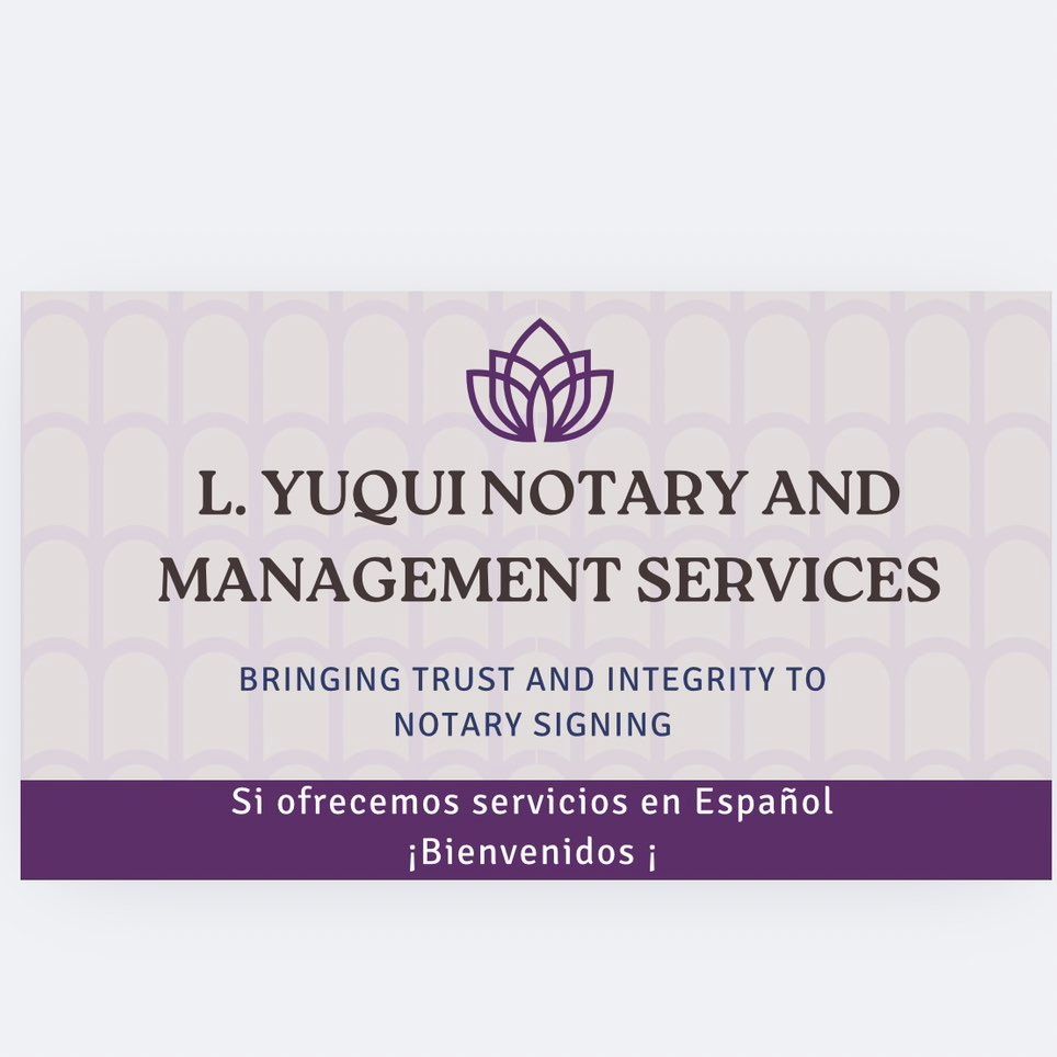 L. Yuqui Notary and Management Services