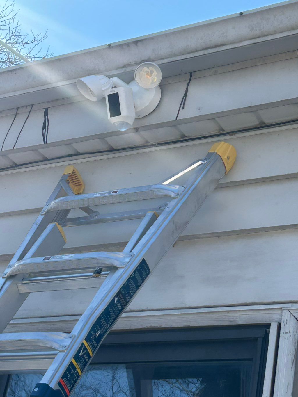 Ring Flood Light Installation 