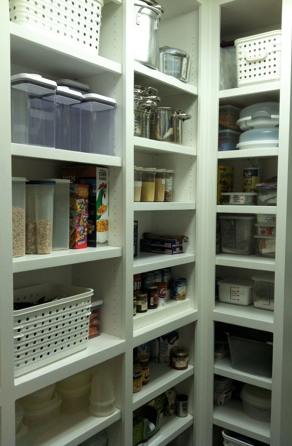 In a large pantry consider storing seldom used app