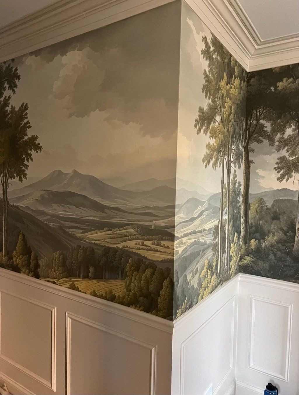 Wainscoting & Wallpaper Installation 