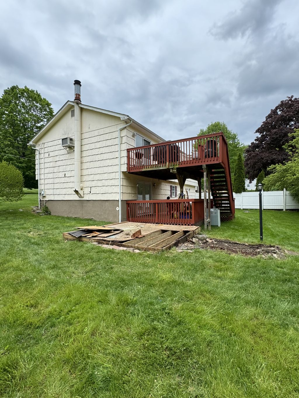 Shed Demo After!