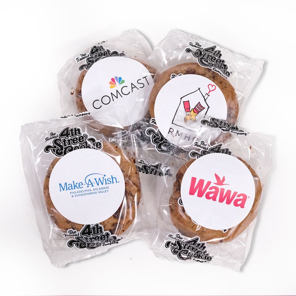 Individually Wrapped Cookies w/ Custom Logo