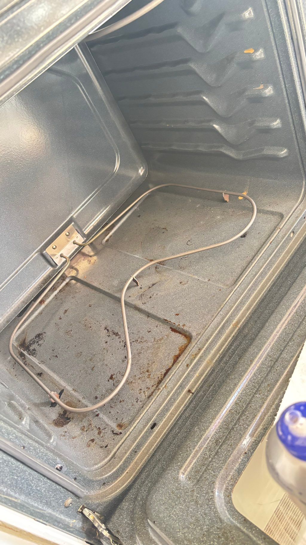 Oven Cleaning (Before)