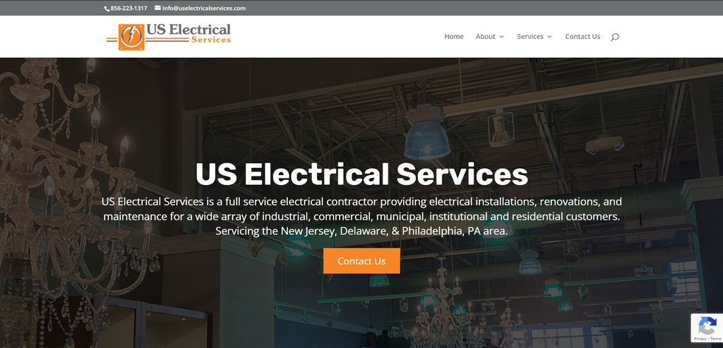 uselectricalservices.com - Web Design