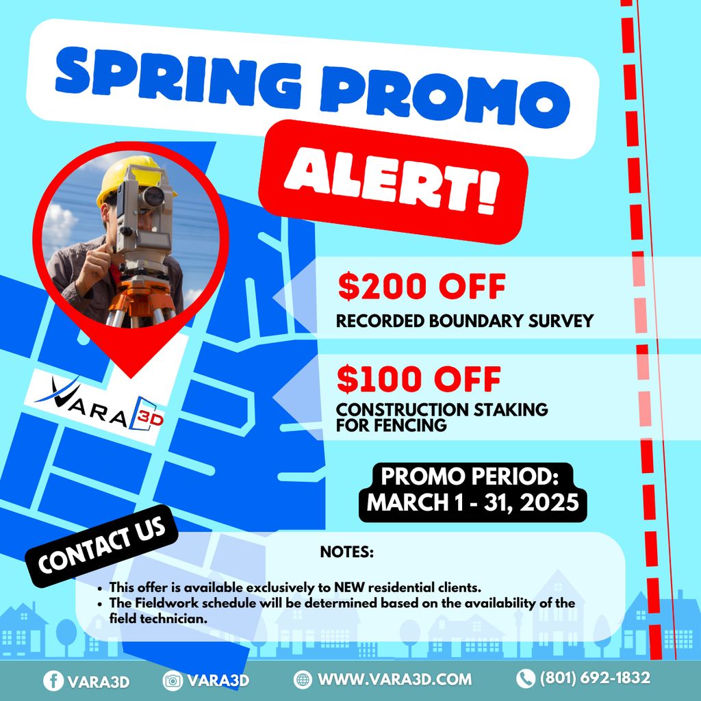 Early Spring Promo offered! Book Now!