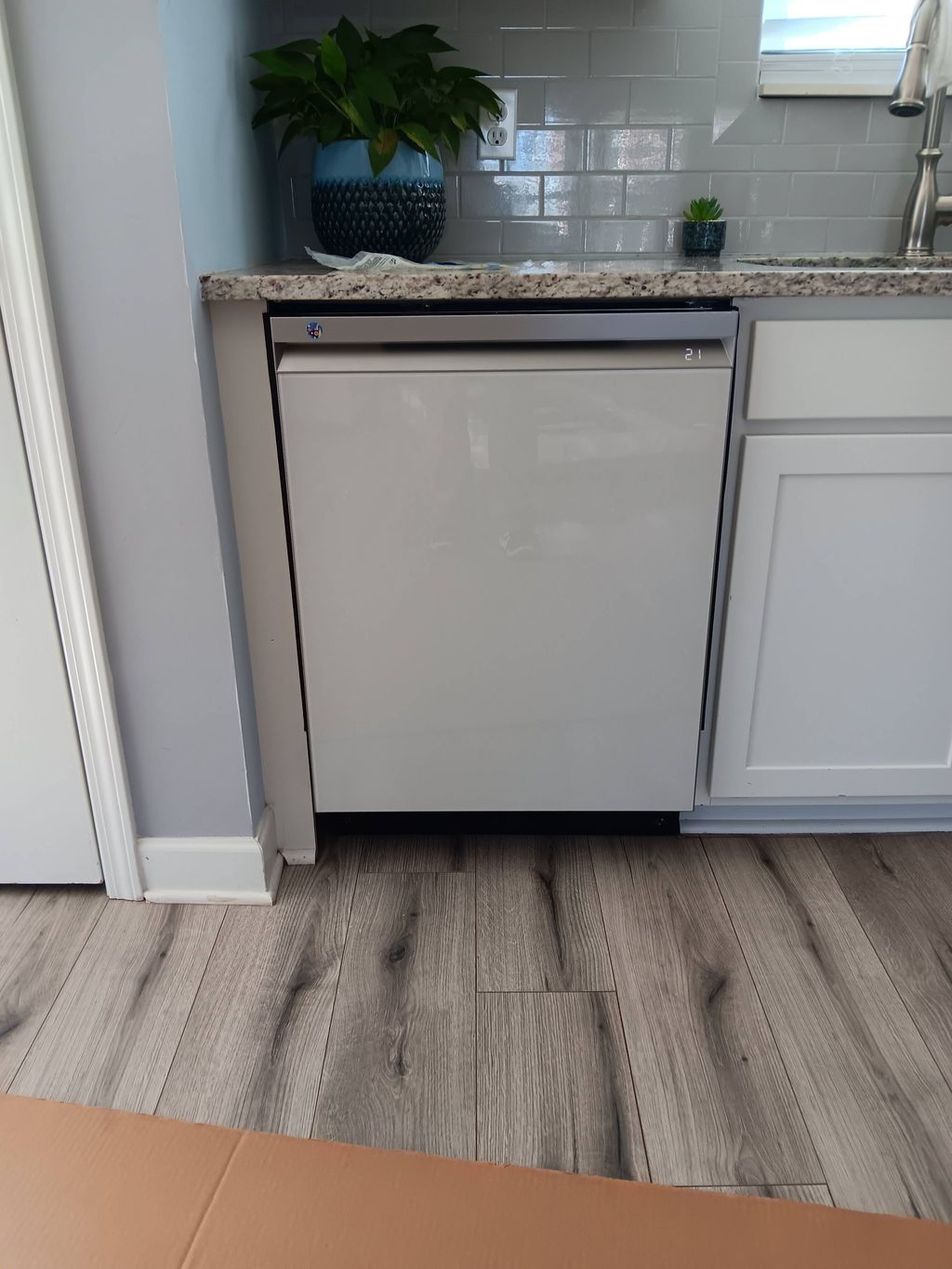 New dishwasher installation 