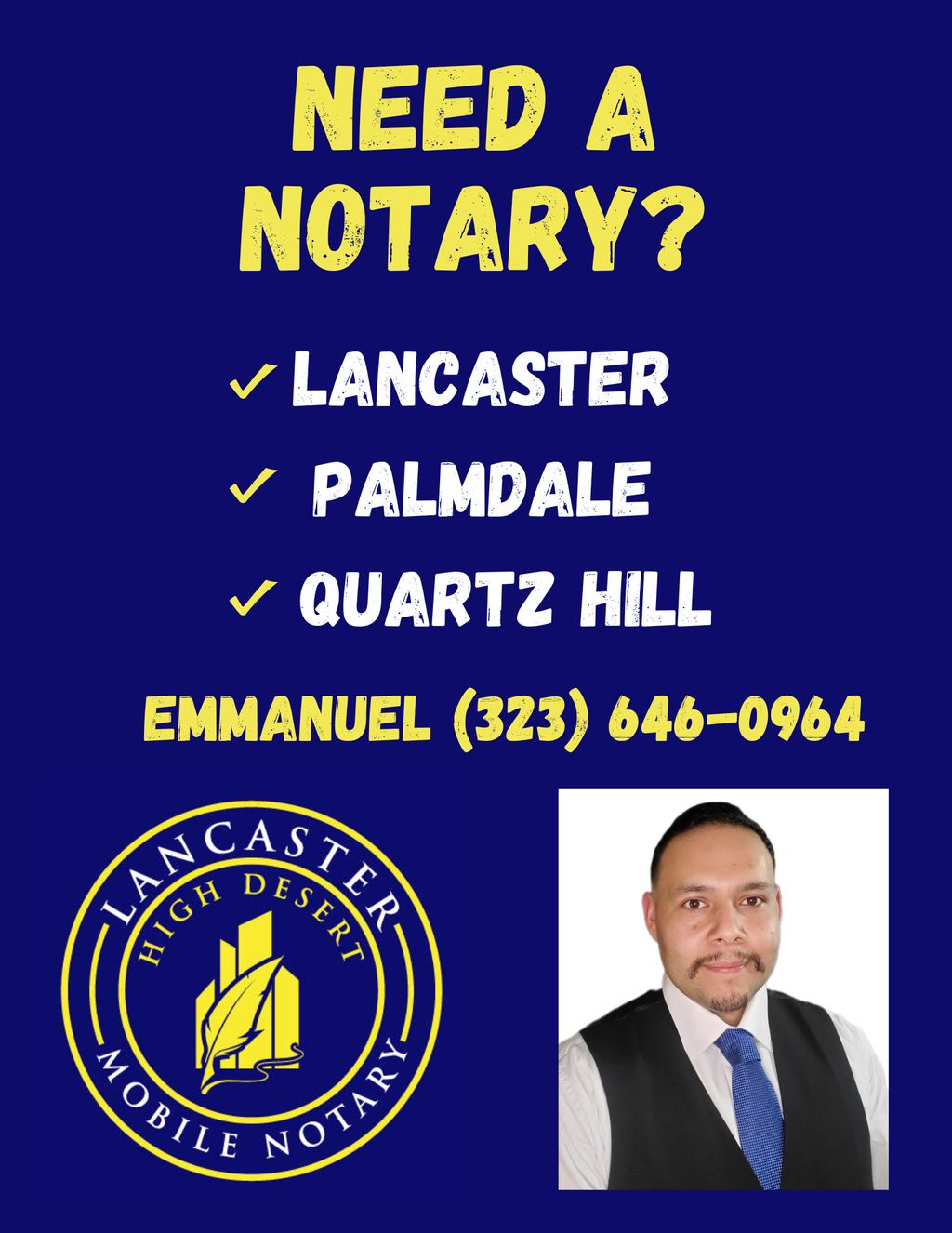 Hello Antelope Valley, we service the entire Antel