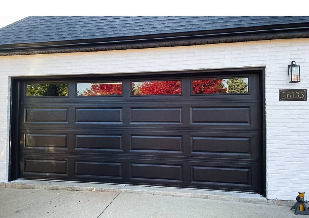 We love our new garage door and opener system. Rol