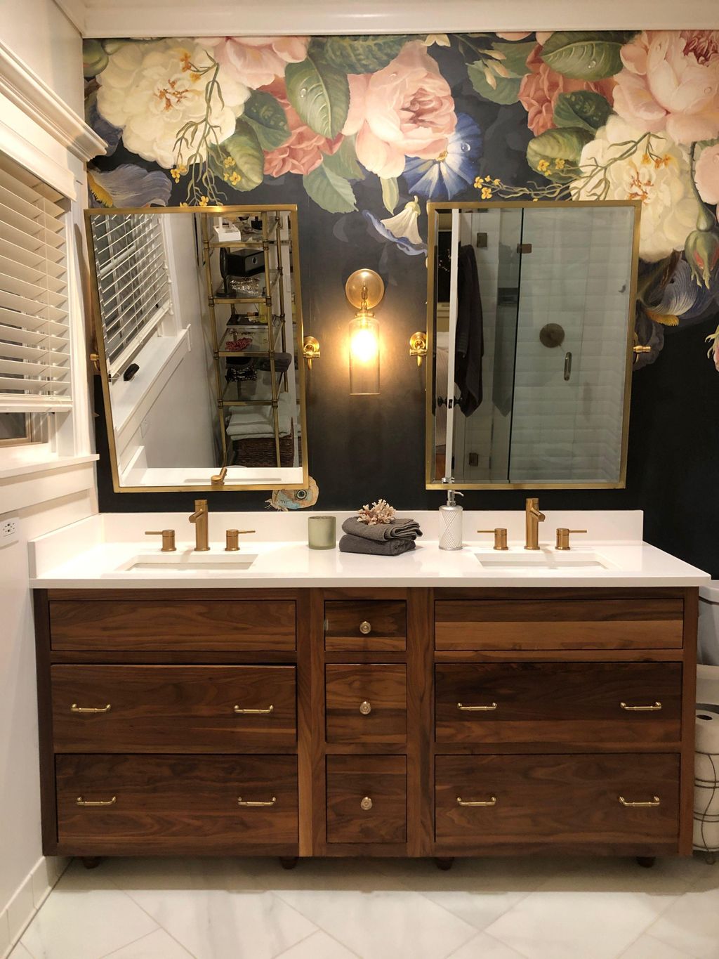 After: Replaced with Double Vanity