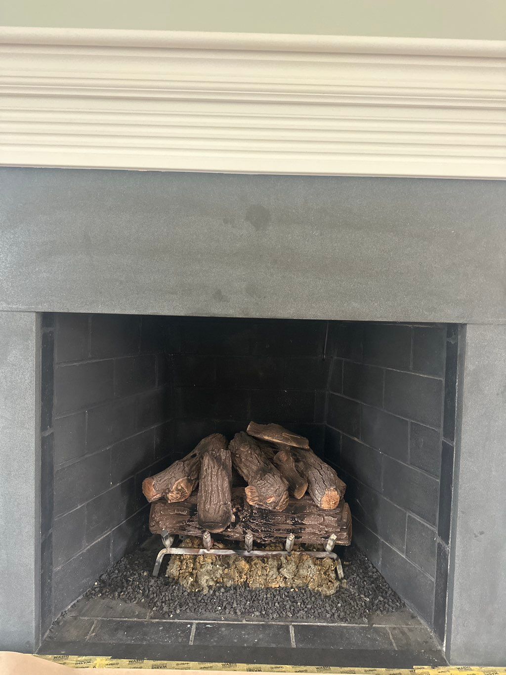 S.M. Did a wonderful job. He cleaned our fireplace