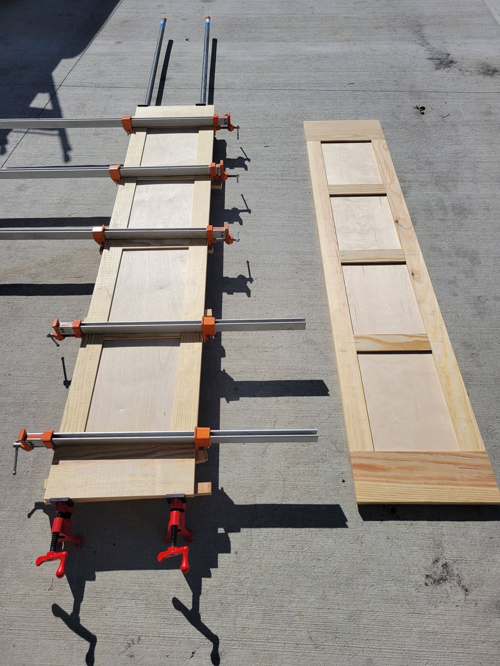 Custom-built bifold doors for a non-standard openi