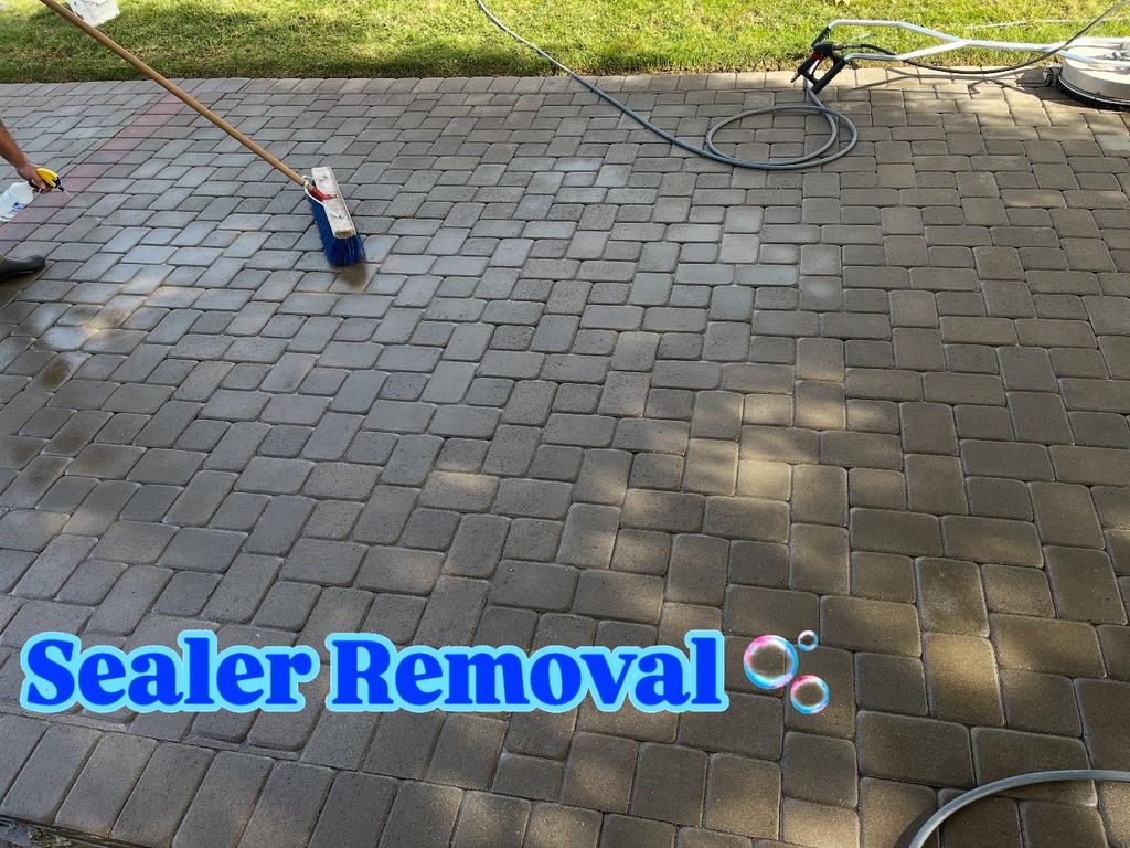 Paver Stripping 