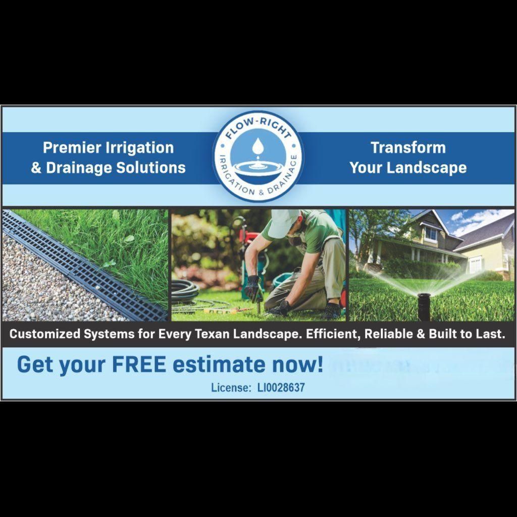 Flow right irrigation and drainage llc