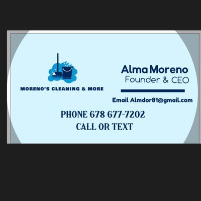 Avatar for Moreno’s cleaning services and more