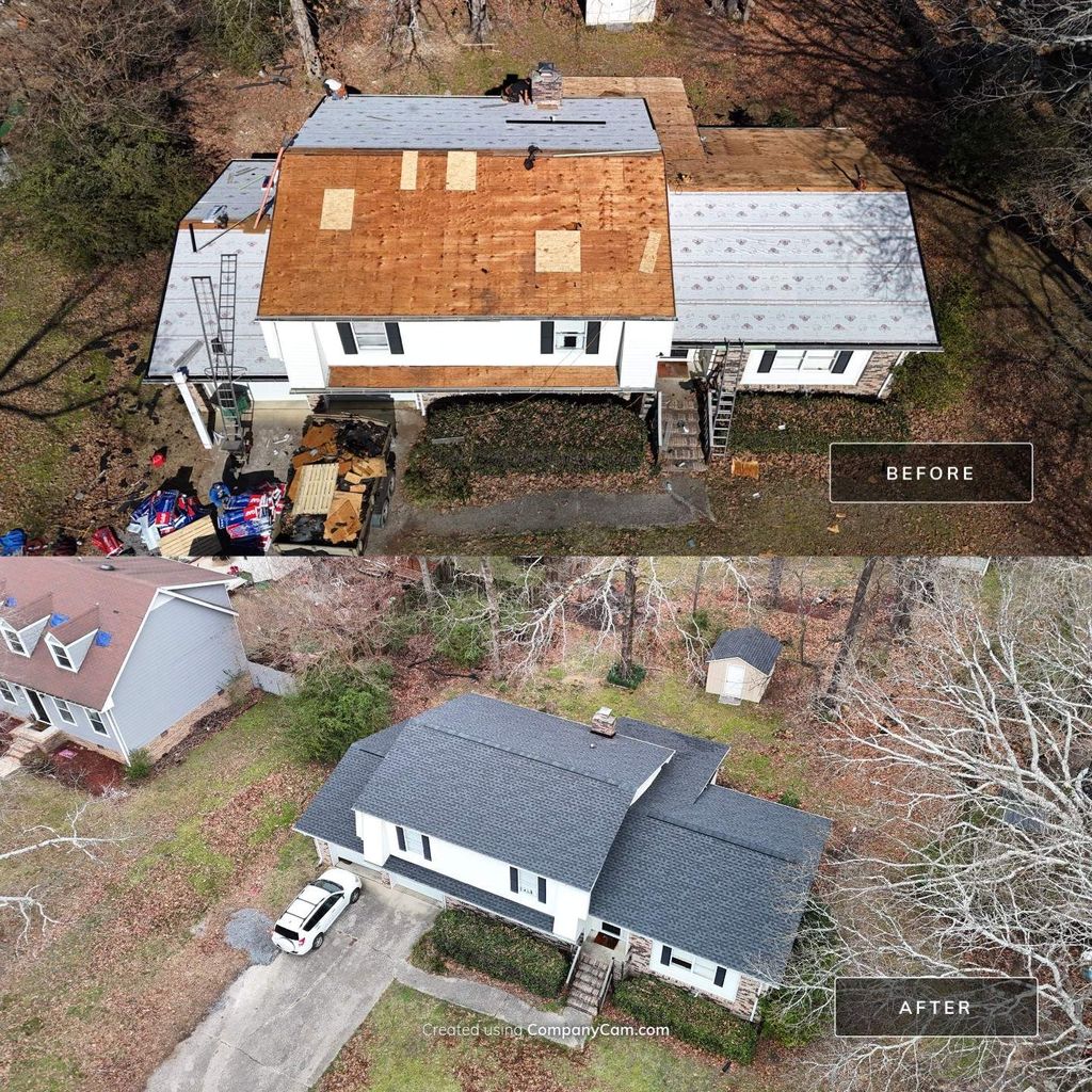 Exceptional Roofing replacement. 