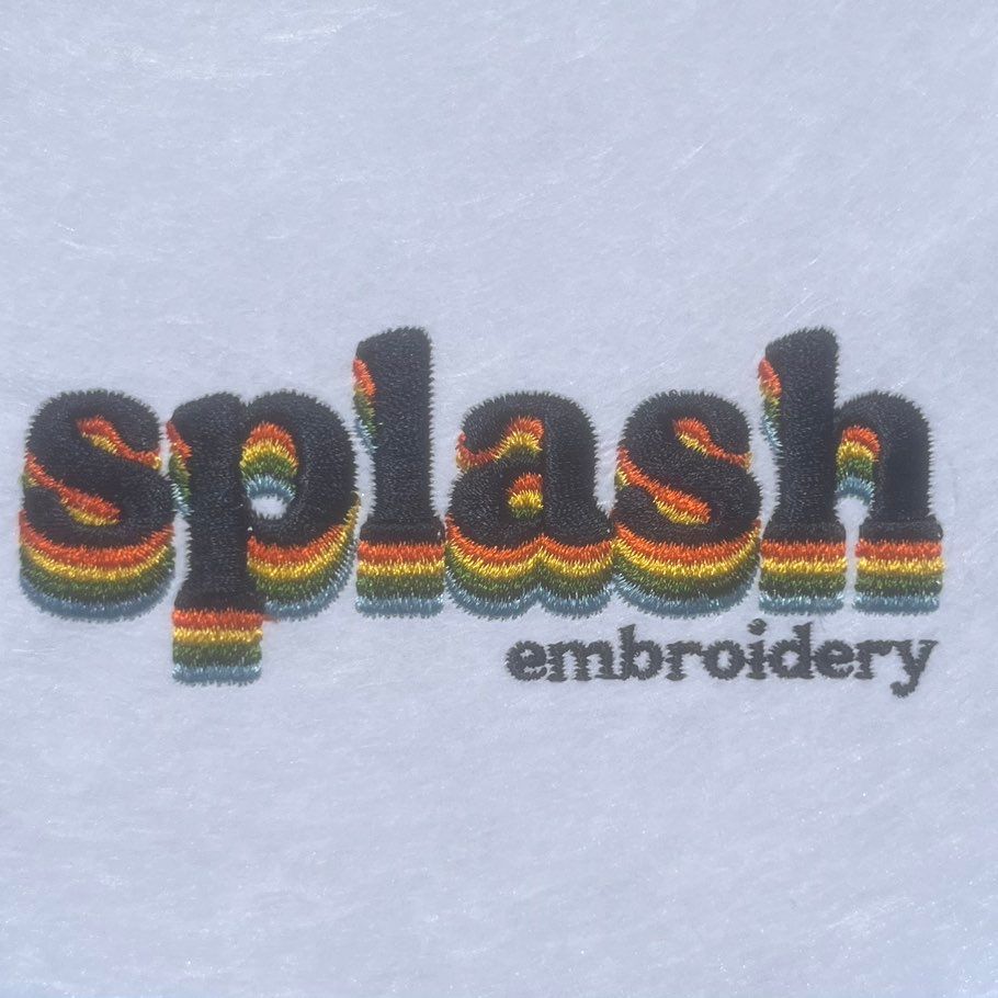 Splash Embroidery