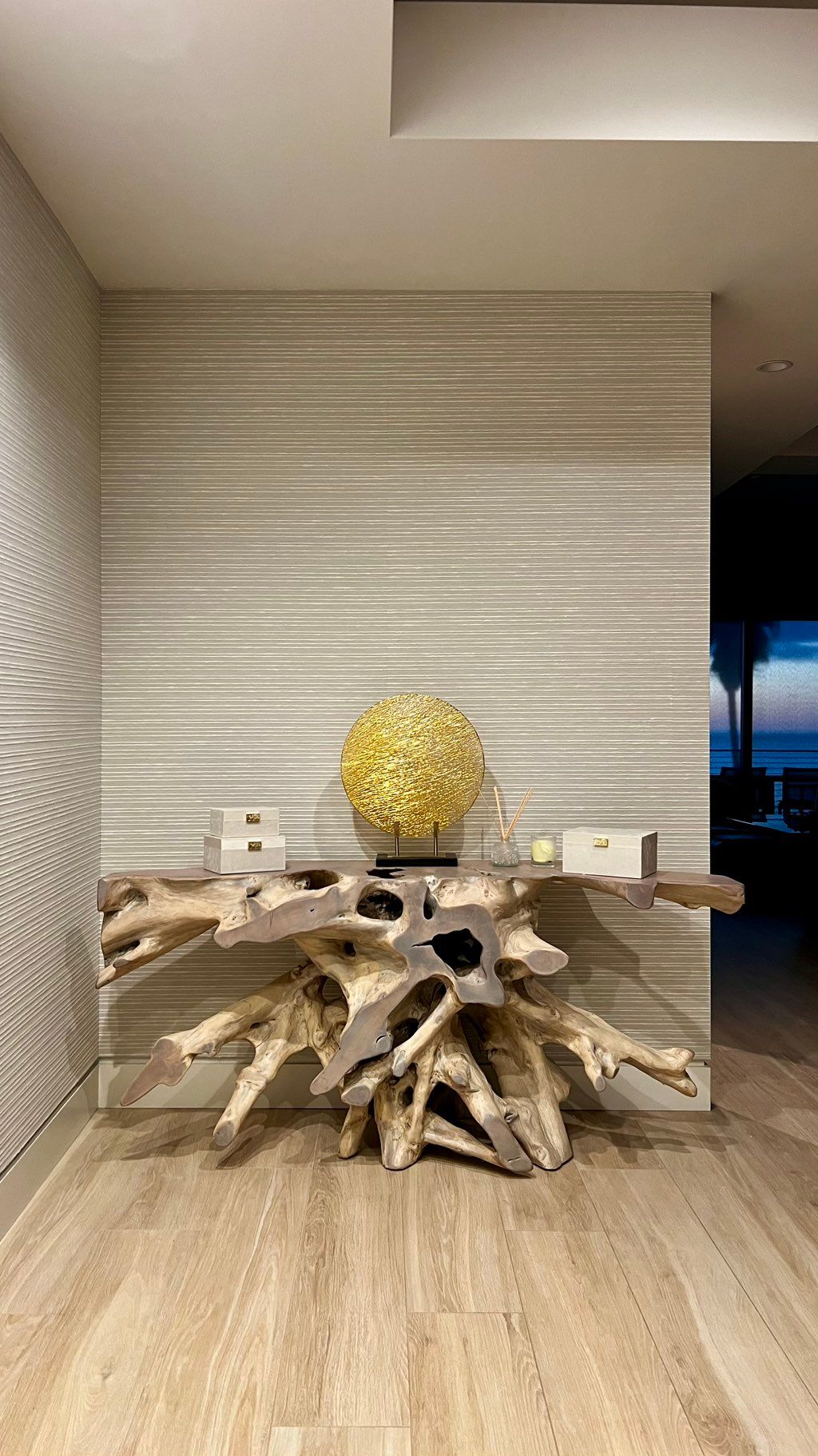 Phillip Jeffries “Handira Cloth” wallpaper install