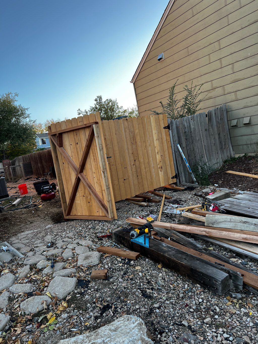 Fence repair 