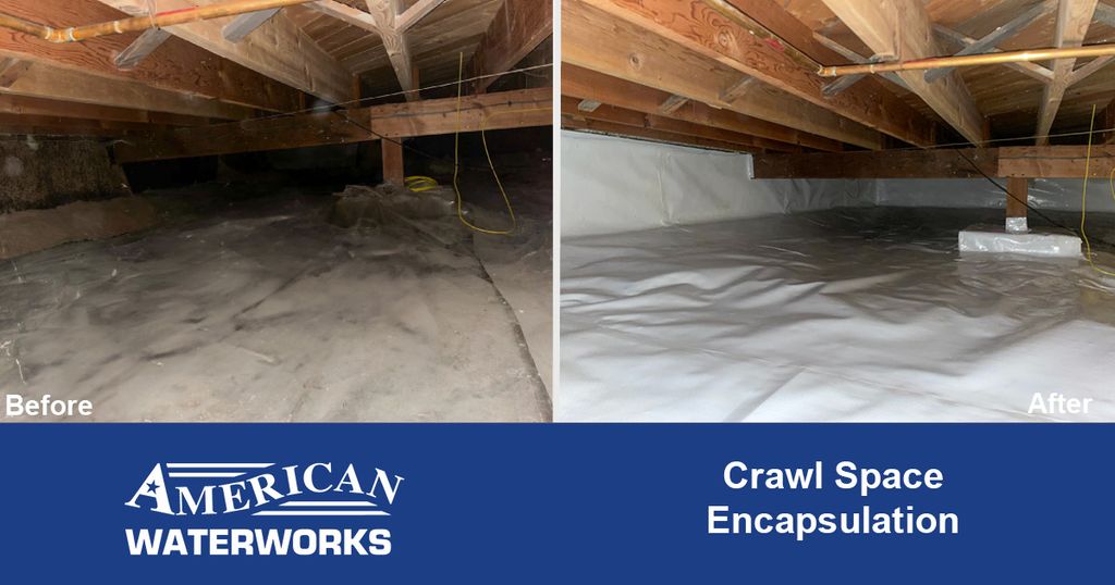 Musty Crawl Space Sealed in Hunter, ND