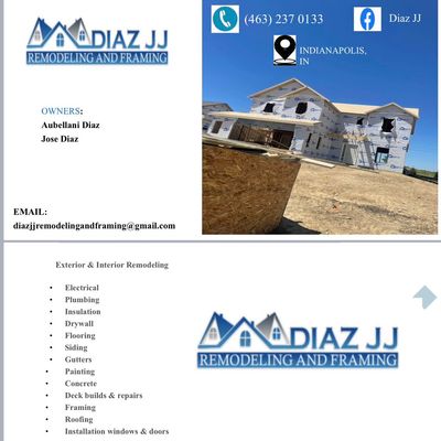 Avatar for Diaz JJ remodelingandframing LLC